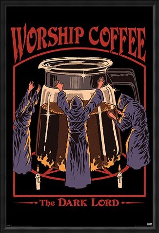 Framed Framed Worship Coffee - Steven Rhodes