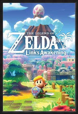 Framed Framed Links Awakening - The Legend Of Zelda