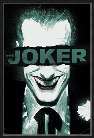 Framed Framed Put on a Happy Face - The Joker
