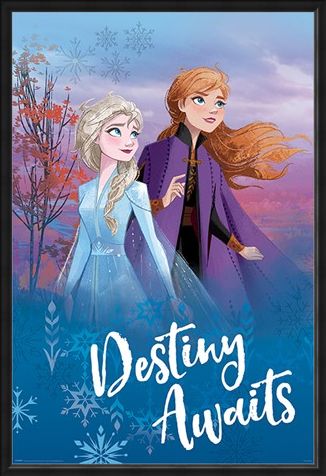 Framed Framed Destiny Awaits - Frozen 2