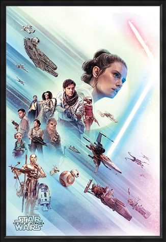 Framed Framed Rey - Star Wars: The Rise of Skywalker