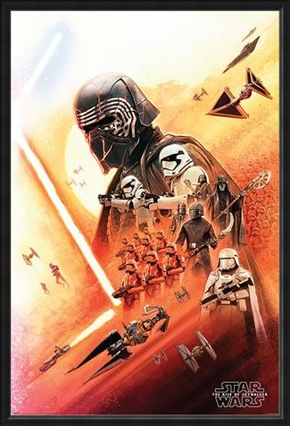 Framed Framed Kylo Ren - Star Wars: The Rise of Skywalker