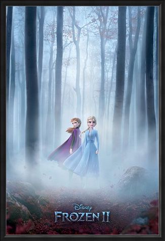 Framed Framed The Enchanted Woods - Frozen 2