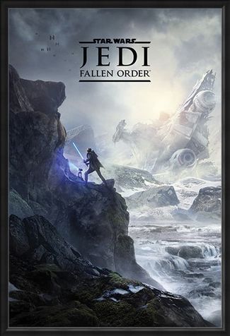 Framed Framed Jedi Fallen Order - Star Wars