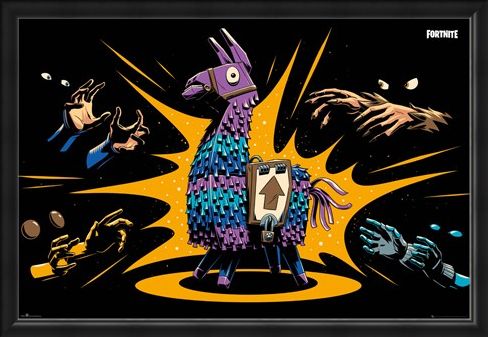 Framed Framed Loot Llama - Fortnite
