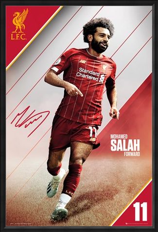Framed Framed Salah 19-20 - Liverpool FC