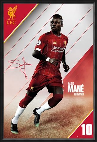 Framed Framed Mane 19-20 - Liverpool