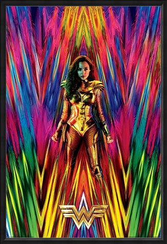 Framed Framed Neon Static - Wonder Woman 1984