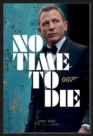 Framed Framed No Time To Die - Azure Teaser - James Bond
