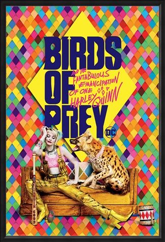 Framed Framed Harley's Hyena - Birds Of Prey