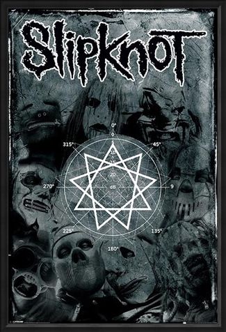 Framed Framed Pentagram - Slipknot