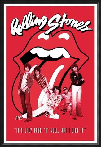 Framed Framed It's Only Rock & Roll - The Rolling Stones