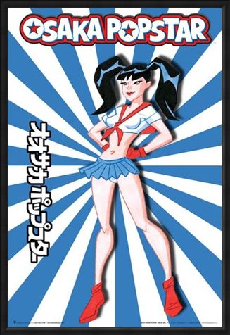 Framed Framed Sailor Girl - Osaka Popstar