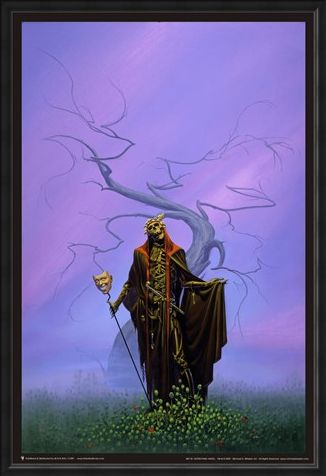 Framed Framed Destroying Angel - Michael Whelan