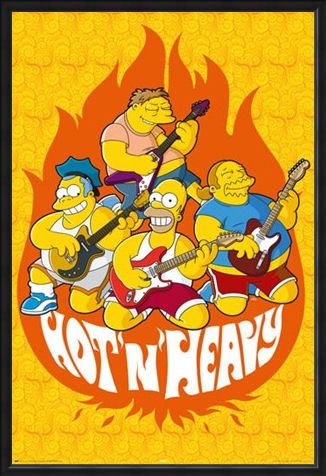 Framed Framed Hot and Heavy - The Simpsons