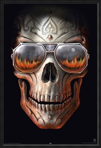 Framed Framed Hellfire - Anne Stokes