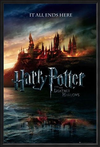 Framed Framed The End of an Era - Harry Potter and The Deathly Hallows