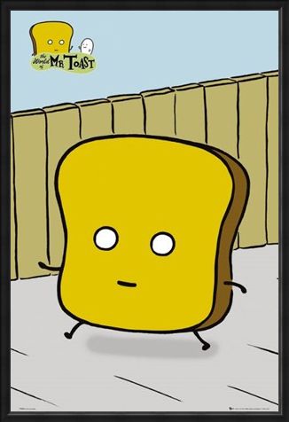 Framed Framed Mr Toast - Dan Goodsell