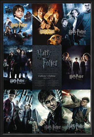 Framed Framed From Boy to Wizard - The Complete Harry Potter