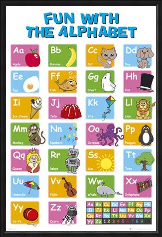 Framed Framed Learn the Alphabet - Educational Letter Fun