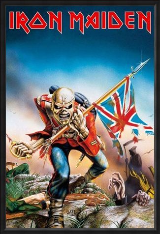 Framed Framed Trooper - Iron Maiden