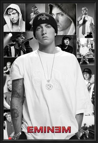 Framed Framed Slim Shady Collage - Eminem