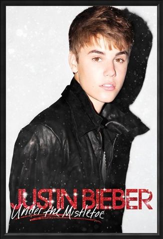 Framed Framed Under the Mistletoe - Justin Bieber