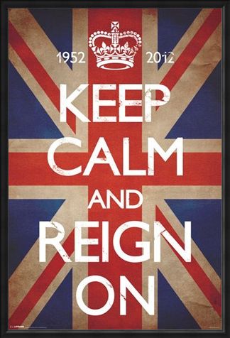 Framed Framed Keep Calm & Reign On - Keep Calm and Carry On