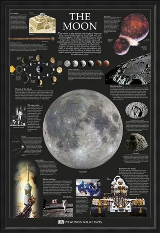 Framed Framed The Moon - Dorling Kindersley