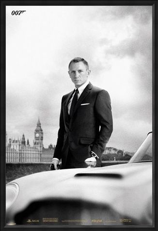 Framed Framed Smooth, Suave & Sophisticated - Daniel Craig is James Bond