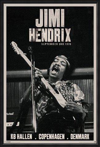 Framed Framed Live in Copenhagen - Jimi Hendrix