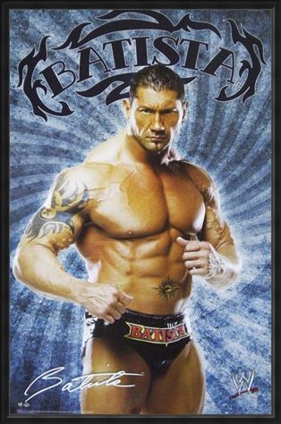 Framed Framed Batista - WWE