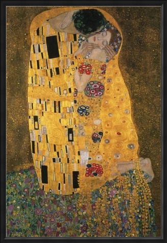 Framed Framed The Kiss - Gustav Klimt