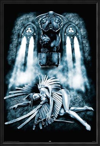 Framed Framed Fallen Angel - Art Worx