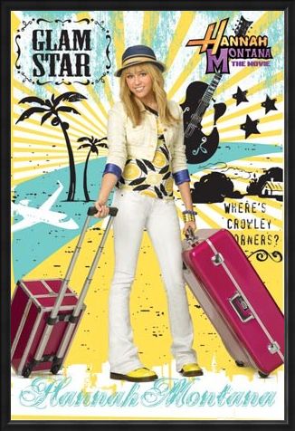 Framed Framed Glam Star - Hannah Montana: The Movie