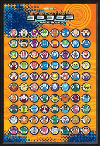 Framed Framed Gogo's Crazy Bones - Magic Box Int.