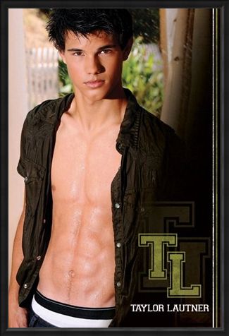 Framed Framed Relaxing in the Sun - Taylor Lautner