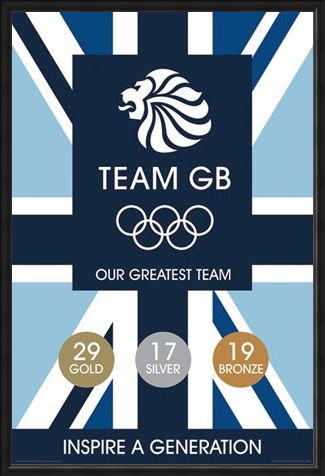 Framed Framed Inspire a Generation - Team GB - London 2012