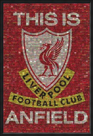 Framed Framed This Is Anfield - Liverpool FC Photomosaic