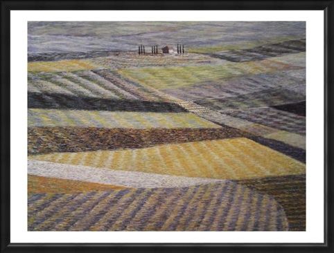 Framed Framed Tuscany No 3 - Stelio Scamanga