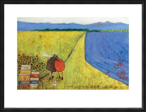 Framed Framed I Would Walk To The End Of The World With You - Sam Toft