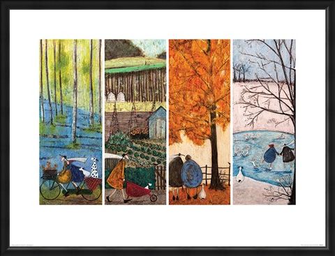 Framed Framed Which Is Your Favourite Season? - Sam Toft