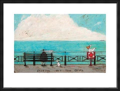Framed Framed Sharing Out The Chips - Sam Toft