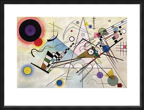 Framed Framed Composition VIII - Wassily Kandinsky