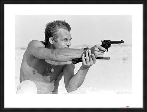 Framed Framed Steve McQueen - Pistols - Time Life