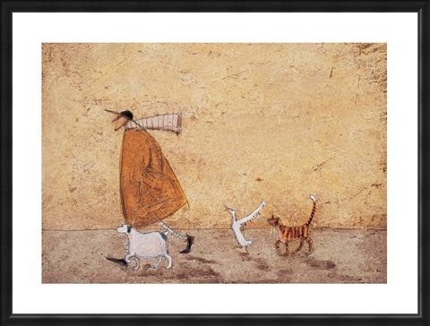 Framed Framed Ernest, Doris, Horace and Stripes - Sam Toft