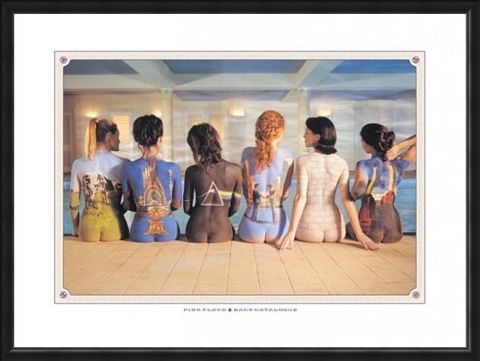 Framed Framed Back Catalogue Campaign Poster - Pink Floyd