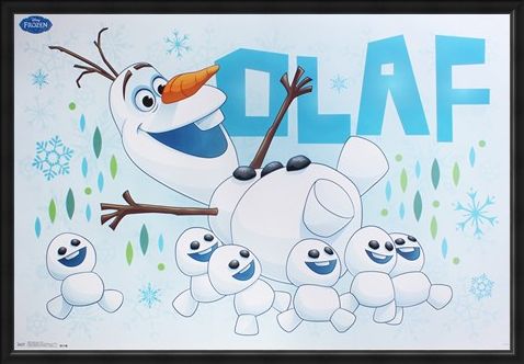 Framed Framed Olaf - Frozen Fever
