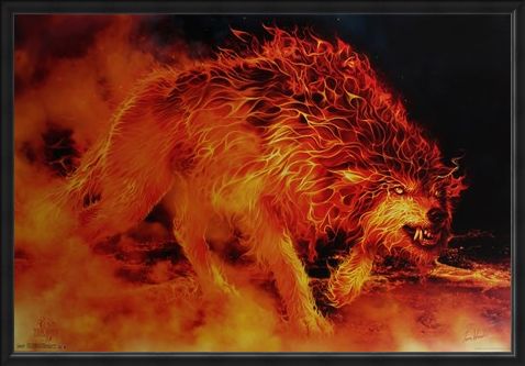 Framed Framed Fire Stalker - Tom Wood
