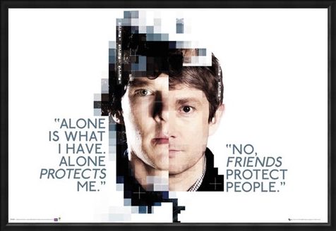 Framed Framed Alone Is What I Have - Sherlock